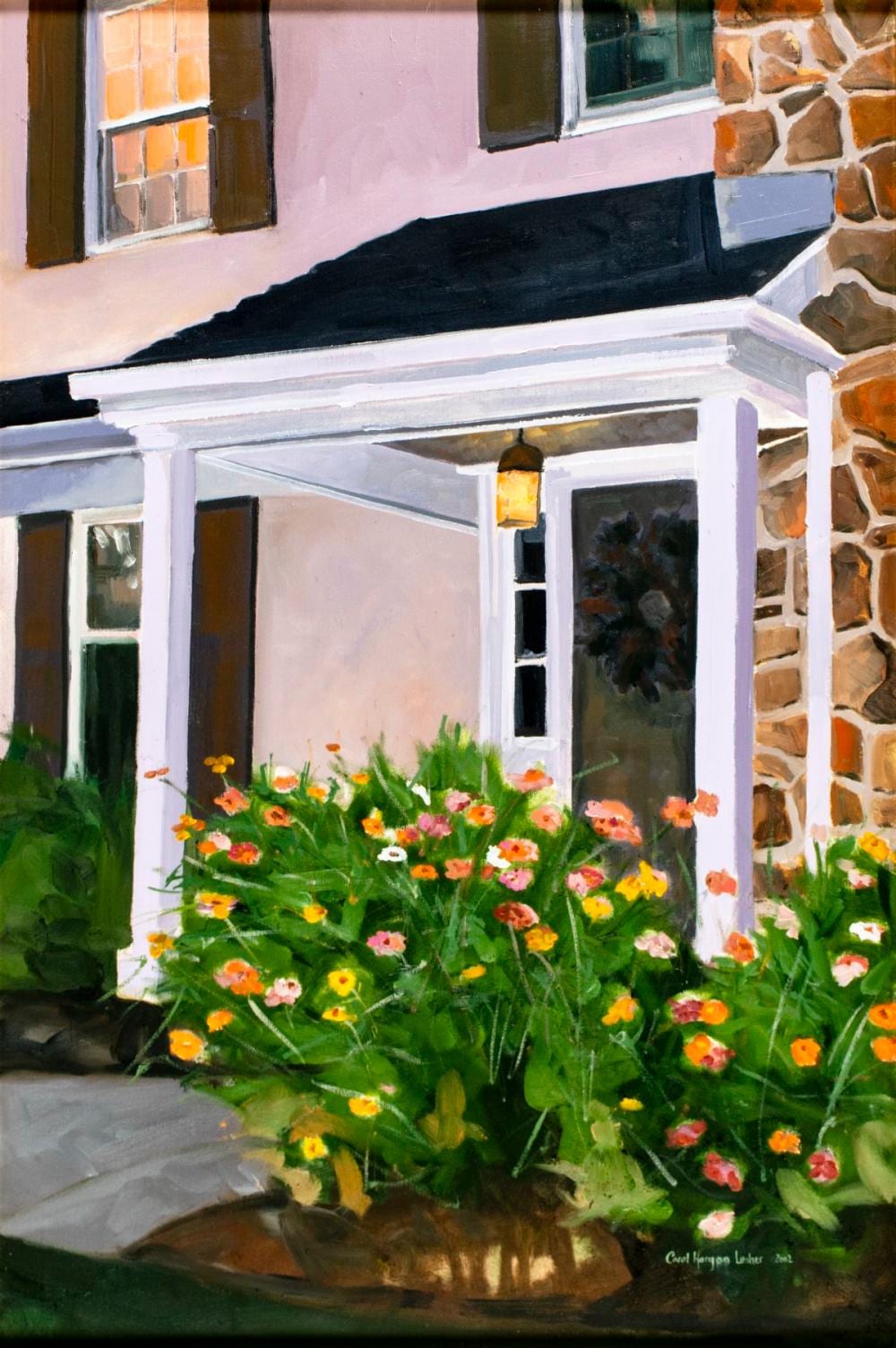 carol horgan lesher pa b 1962 oil painting · Broward Auction Gallery LLC · 2026-06-14 Carol Horgan Lesher comparable auction result: carol horgan lesher pa b 1962 oil painting