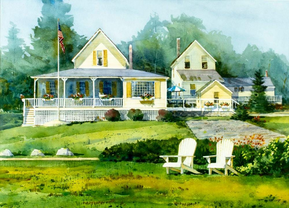 frederick kubitz ma 20 21c watercolor painting · Broward Auction Gallery LLC · 2026-06-14 Frederick Kubitz comparable auction result: frederick kubitz ma 20 21c watercolor painting