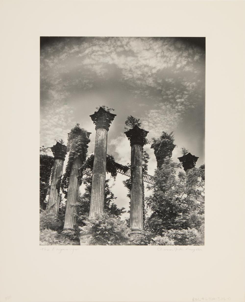 Clarence John Laughlin comparable auction result: clarence john laughlin american 1905 1985 enigma