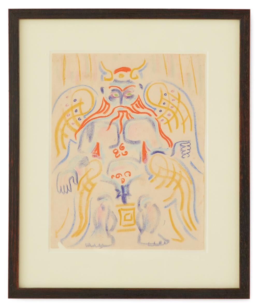 Walter Inglis Anderson comparable auction result: walter inglis anderson american 1903 1965 the devil