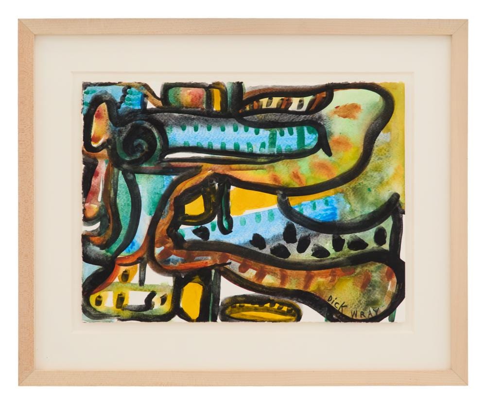 Dick Wray comparable auction result: dick wray american 1933 2011 untitled