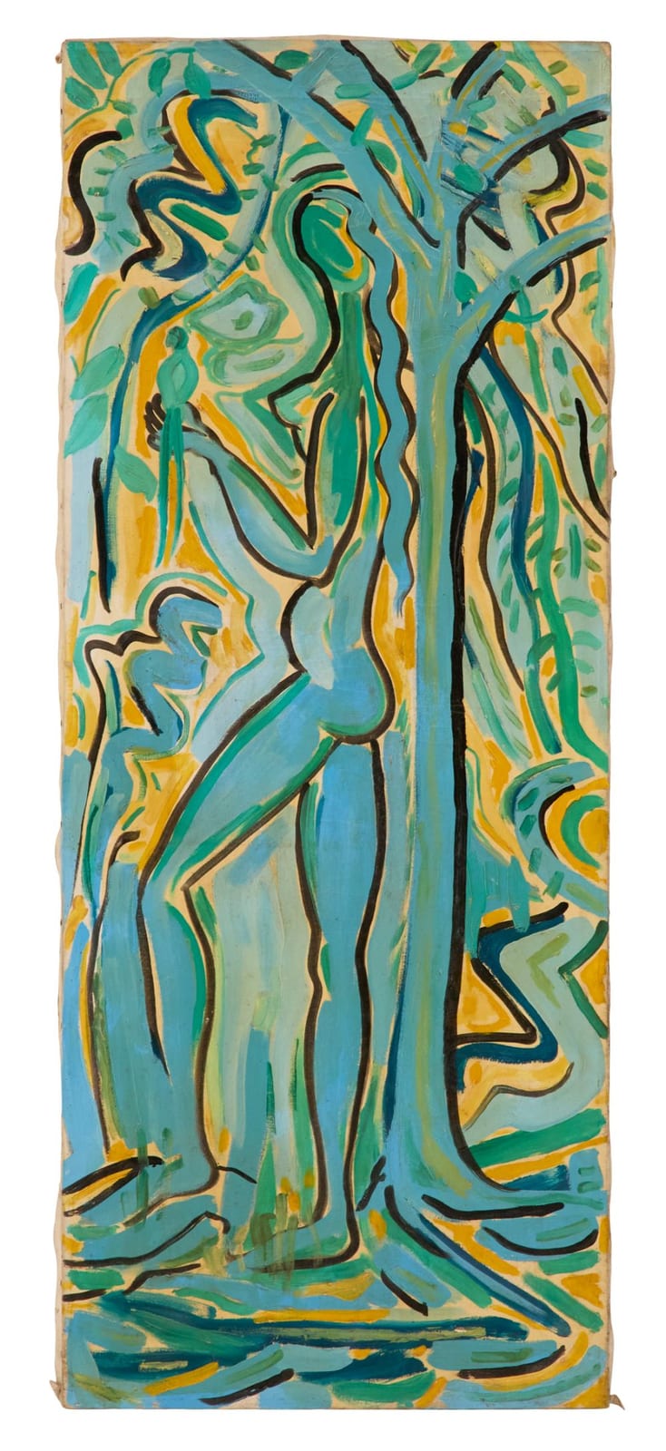 David Sinclair Nixon comparable auction result: david sinclair nixon american louisiana 1904 1973 blue nude eve