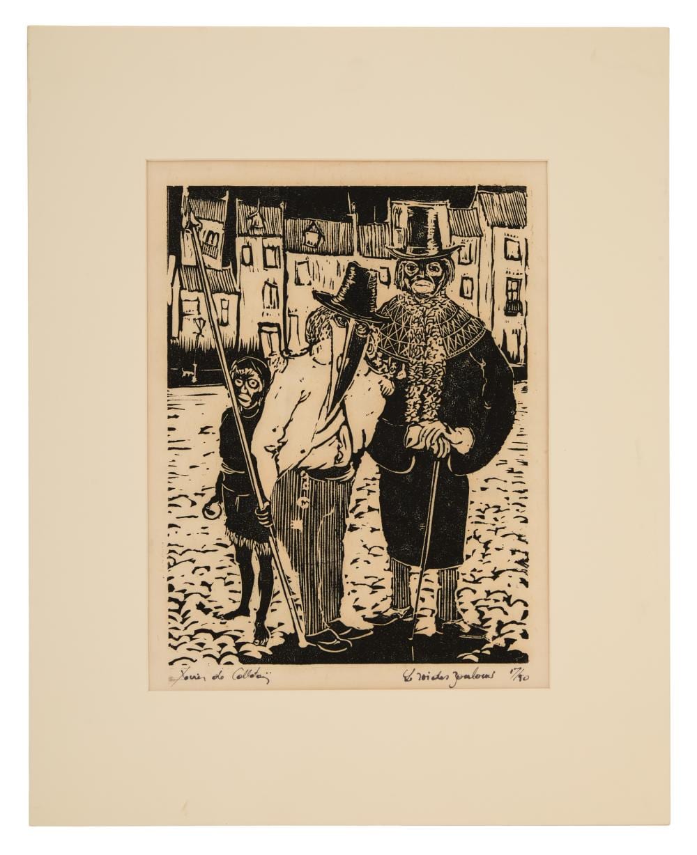 Xavier De Callatay comparable auction result: xavier de callatay american louisiana 1932 1999 le roi des zoulous 1960