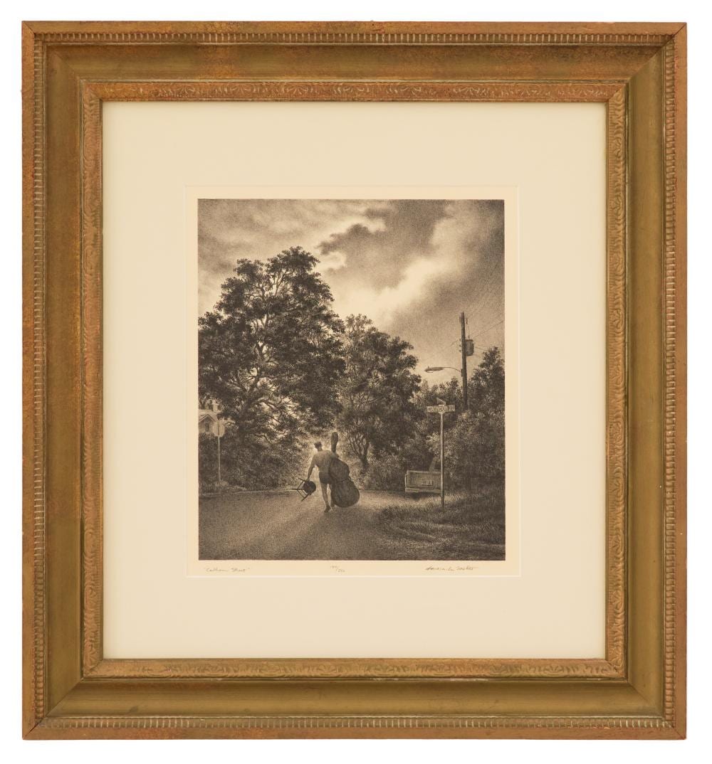 Jackson Lee Nesbitt comparable auction result: jackson lee nesbitt american 1913 2008 calhoun street 1990