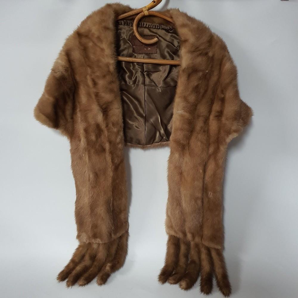 David Jones comparable auction result: david jones mink fur shawl vintage luxury fur wrap