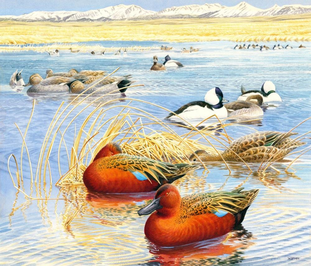 Michael Warren comparable auction result: michael warren uk 1938 watercolor painting