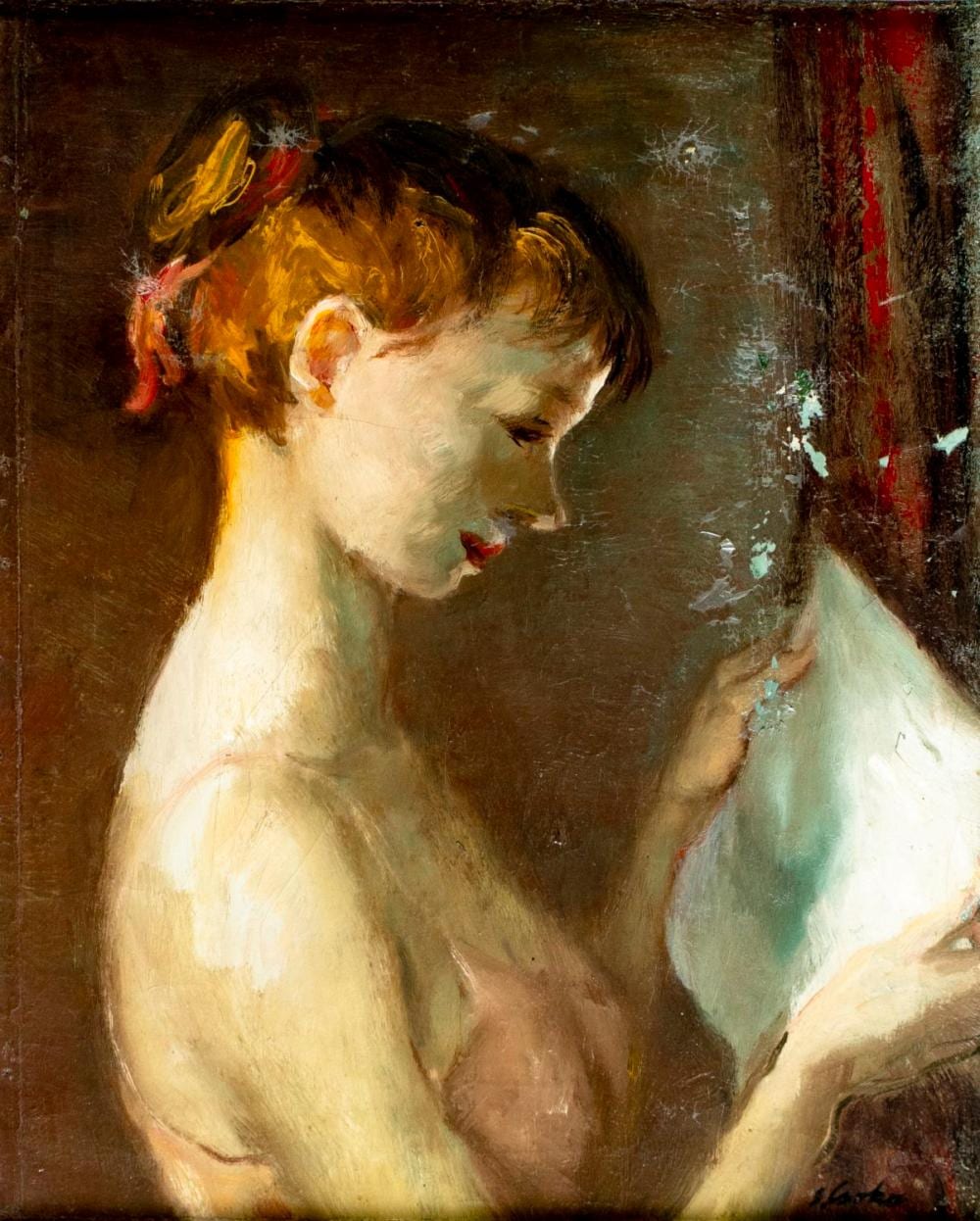 Stephen Csoka comparable auction result: stephen csoka ny 1897 1989 oil painting