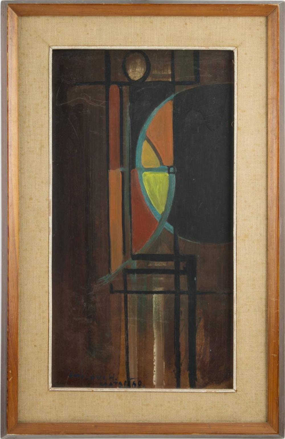 Bohumír Matal comparable auction result: bohum r matal 1922 1988