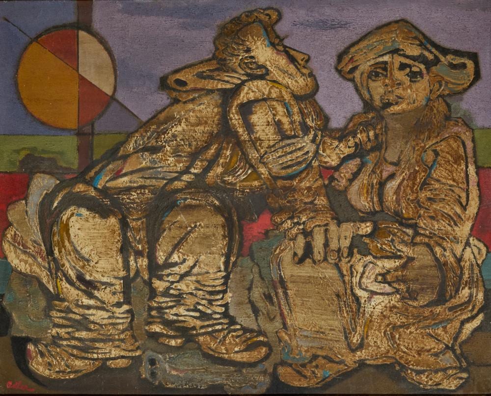 Jankel Adler comparable auction result: jankel adler polish 1895 1949