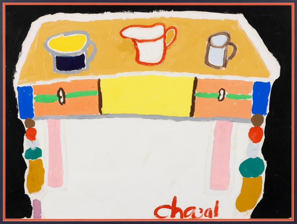 Malcolm de Chazal comparable auction result: malcolm de chazal mauritian 1902 1981