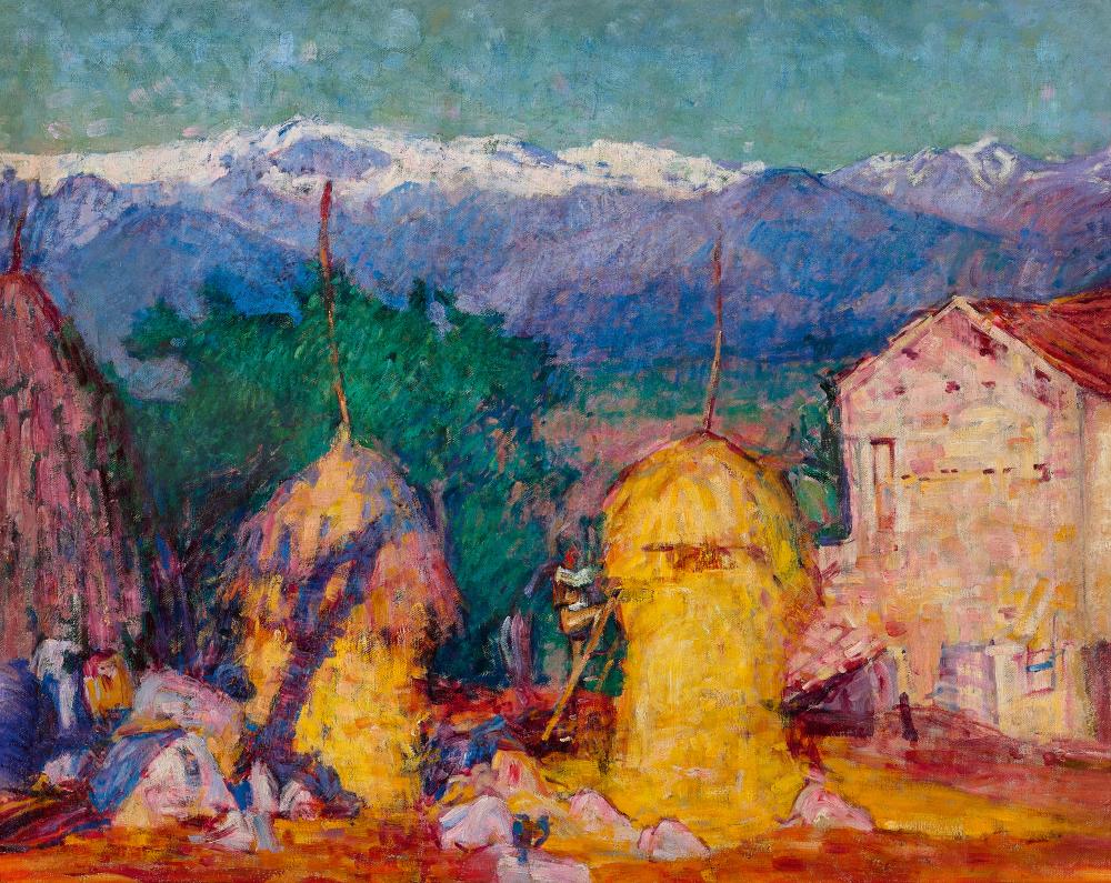 john peter russell meules de bl monte cassino c 1889 · Deutscher and Hackett · 2026-04-29 John Peter Russell comparable auction result: john peter russell meules de bl monte cassino c 1889