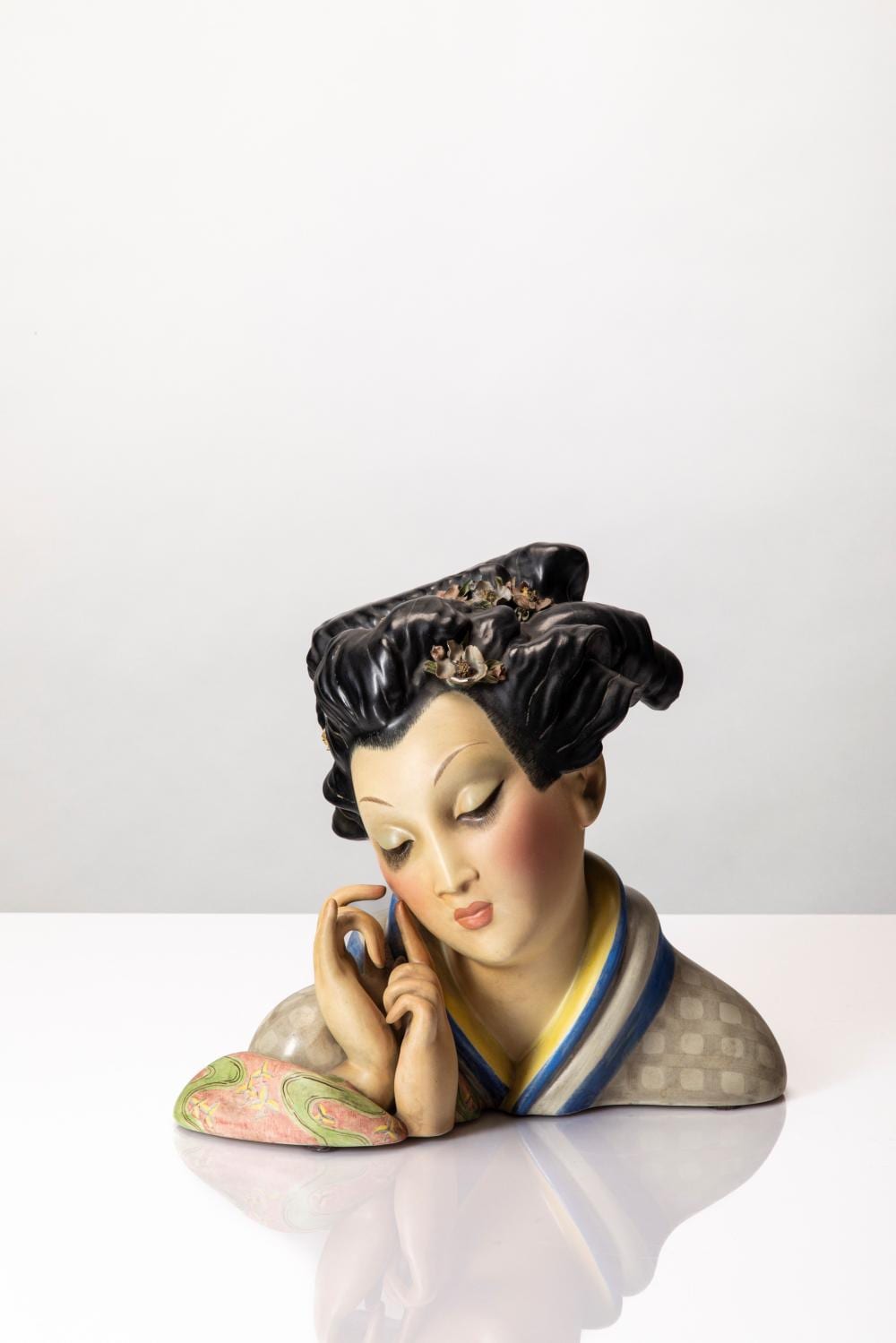 Guido Cacciapuoti comparable auction result: guido cacciapuoti napoli 1892 1953 oriental female figure 1940 circa