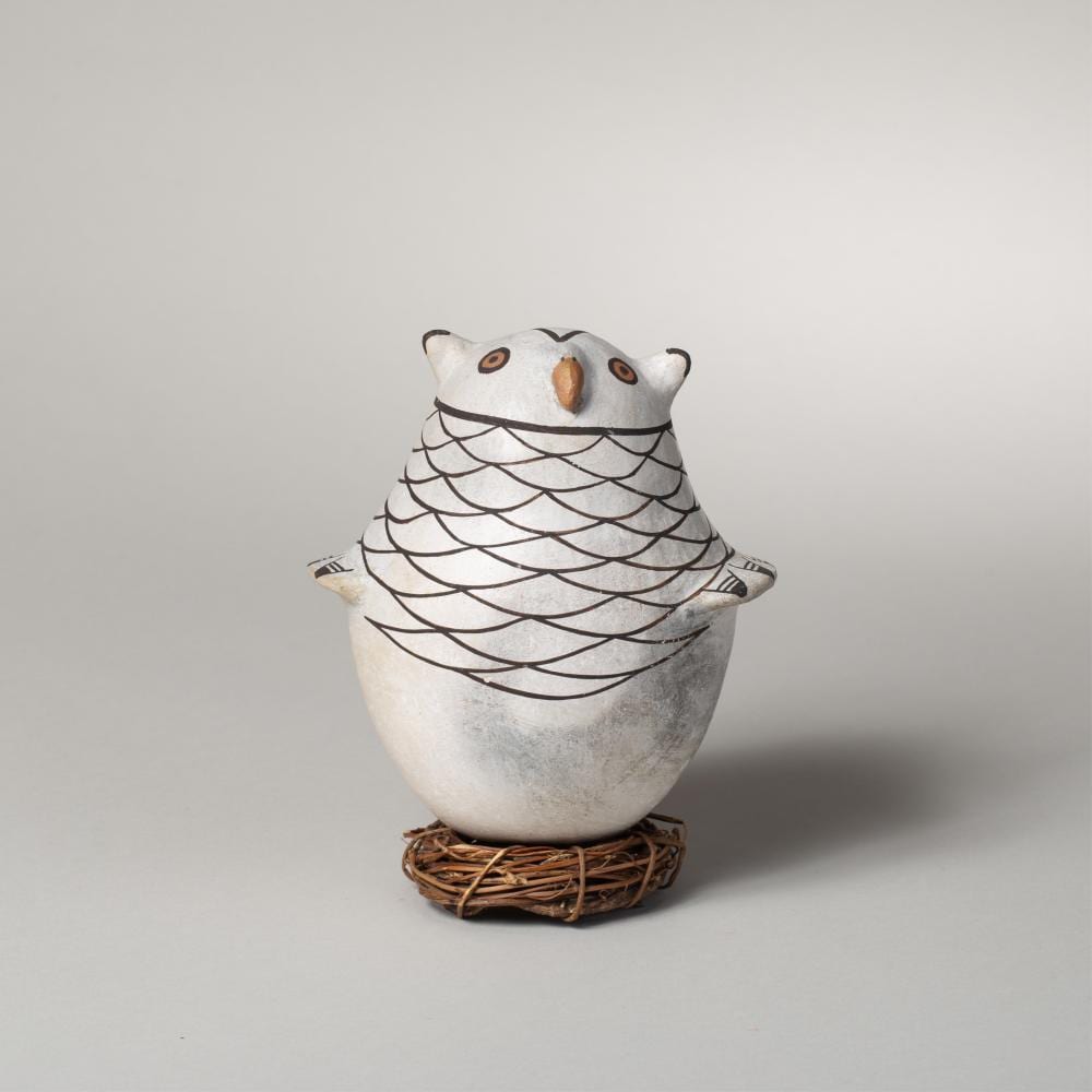 Marie Zieu Chino comparable auction result: marie zieu chino 1907 1982 acoma owl
