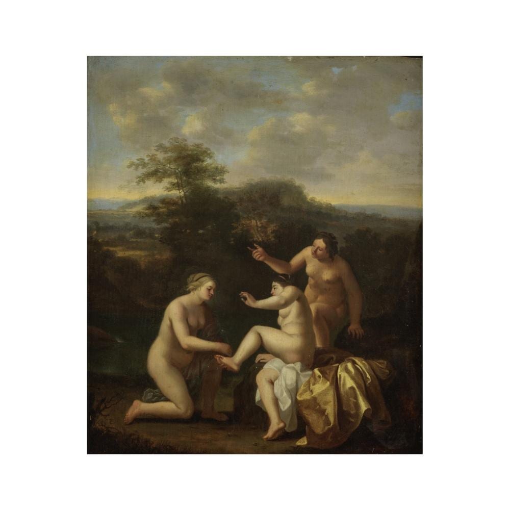 Cornelis van Poelenburgh comparable auction result: cornelis van poelenburgh utrecht circa 1586 1667 paysage aux baigneuses