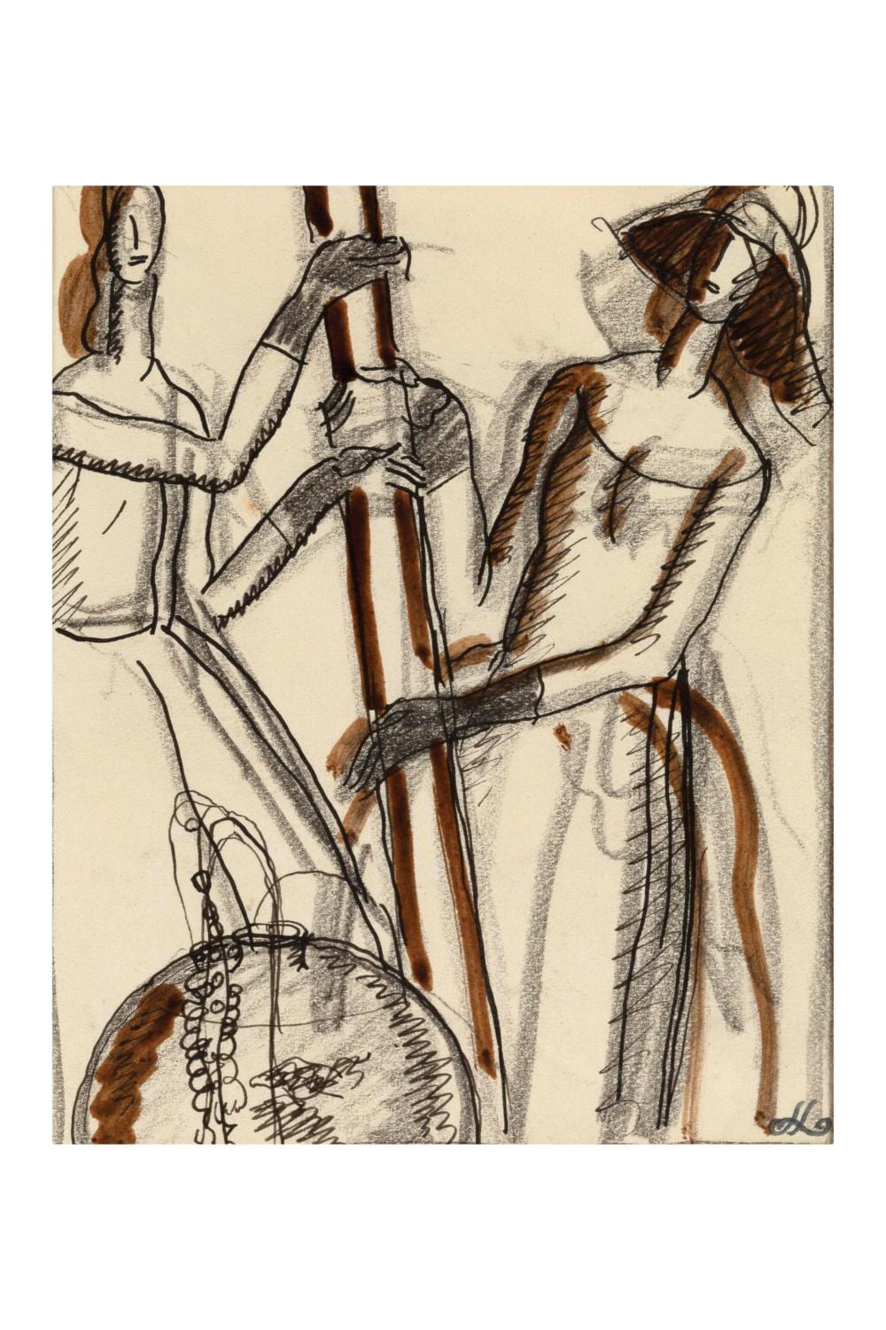 Jean Dupas comparable auction result: jean dupas 1882 1964