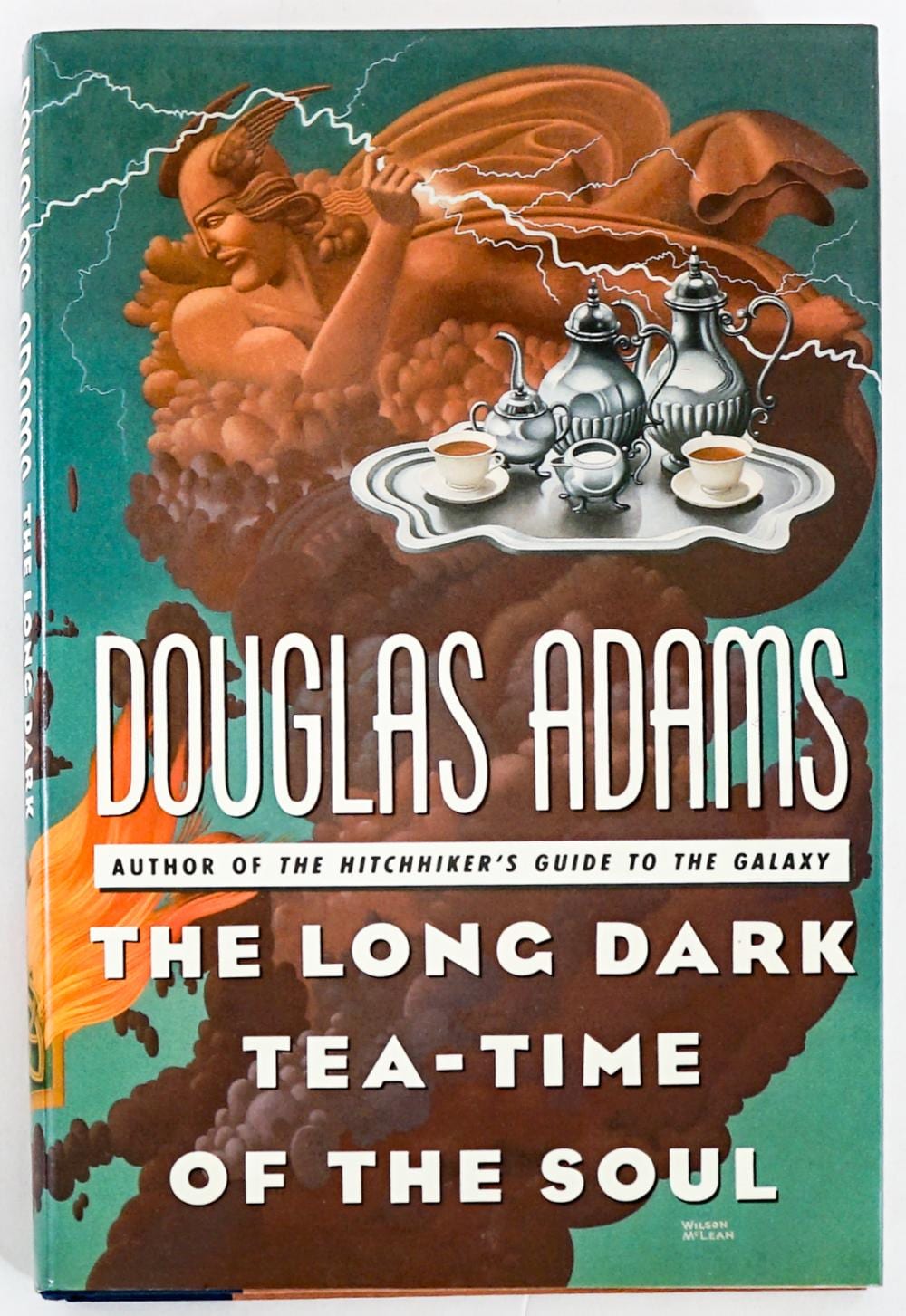 Douglas Adams comparable auction result: douglas adams tea time of the soul signed 1988