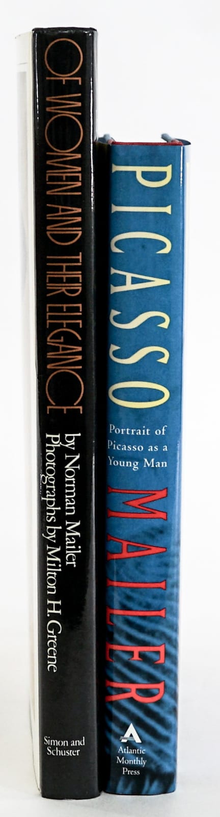 Norman Mailer comparable auction result: norman mailer 2 signed milton h greene