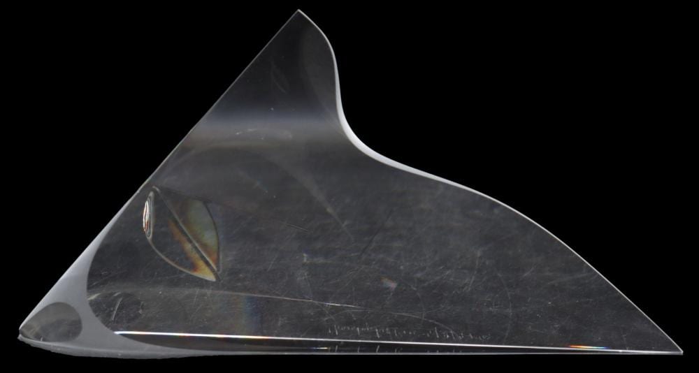 Christopher Ries comparable auction result: christopher ries born 1952 american abstract art glass sculpture