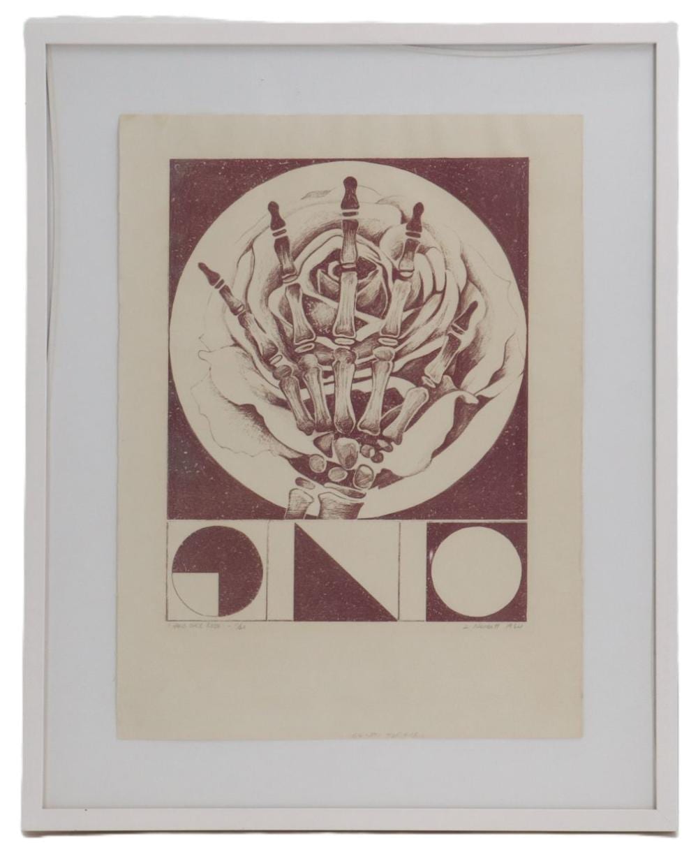 Lowell Nesbitt comparable auction result: lowell nesbitt 1933 1993 american signed limited edition 1964 lithograph