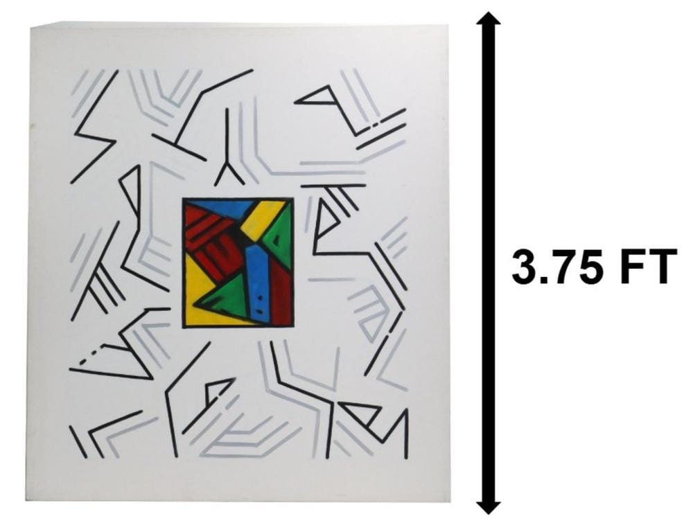 Ben Wilson comparable auction result: ben wilson 1913 2001 american abstract oil on canvas once 1