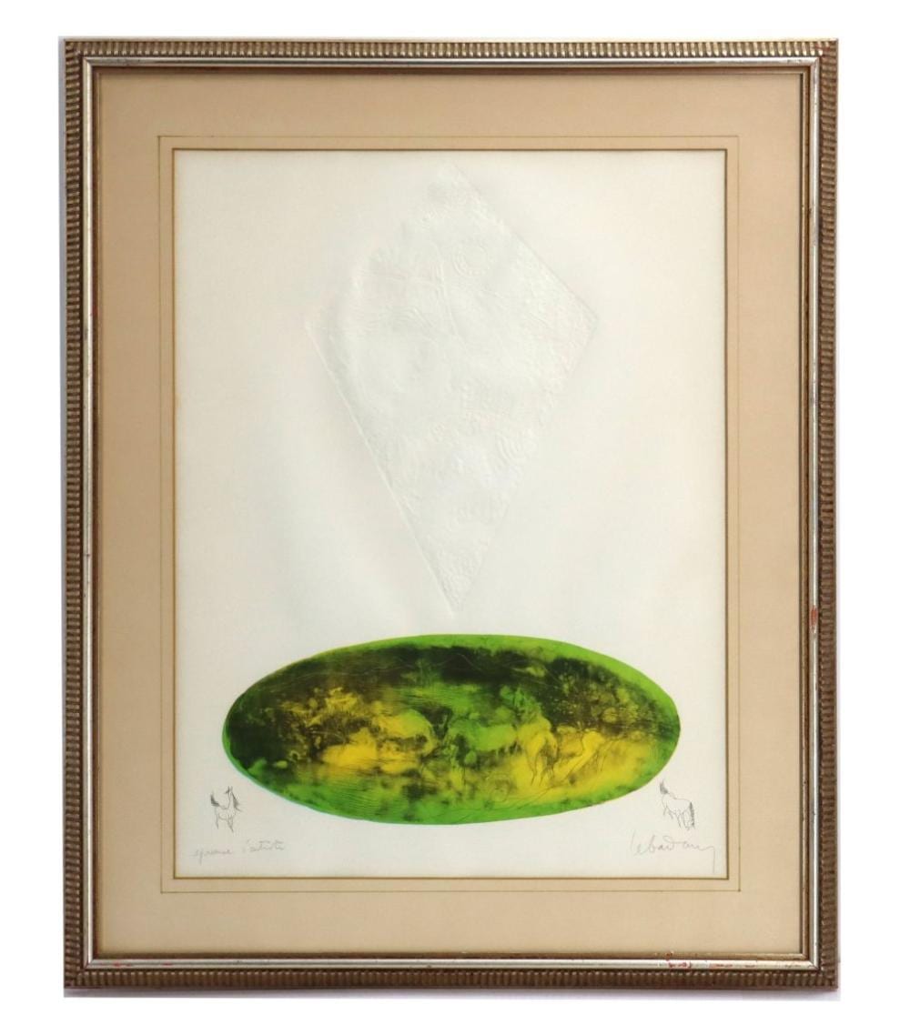 hoi lebadang 1921 2015 vietnamese french artist proof mixed media · Sarasota Estate Auction · 2026-04-19 Hoi Lebadang comparable auction result: hoi lebadang 1921 2015 vietnamese french artist proof mixed media