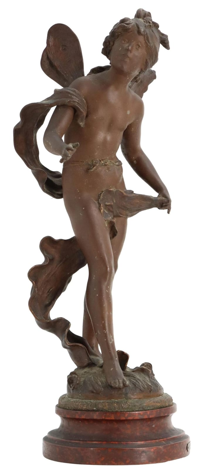 Louis (1883) Moreau comparable auction result: louis moreau 1855 1919 french bronze statue au vainqueur