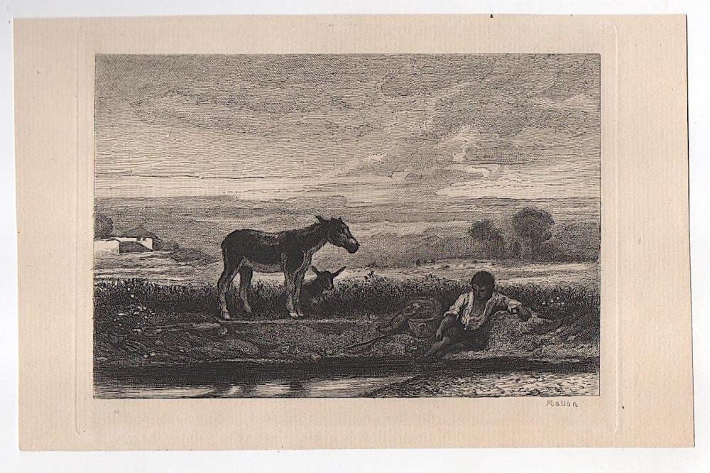 Alphonse Charles Masson comparable auction result: alphonse charles masson 1814 1898 fr artist