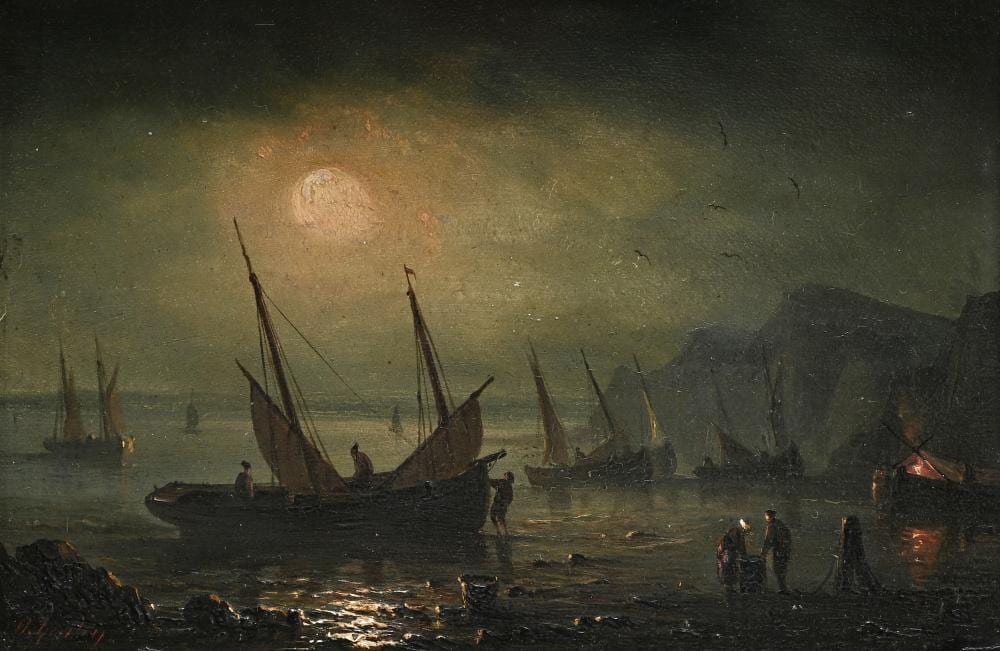 Henriette Gudin comparable auction result: henriette herminie gudin 1825 1892 marine oil on panel signed