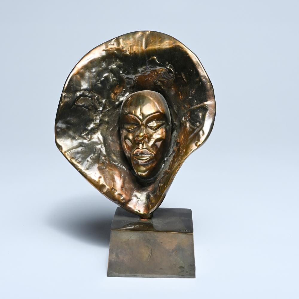 Yves Lohe comparable auction result: yves lohe 1947 untitled bronze sculpture signed