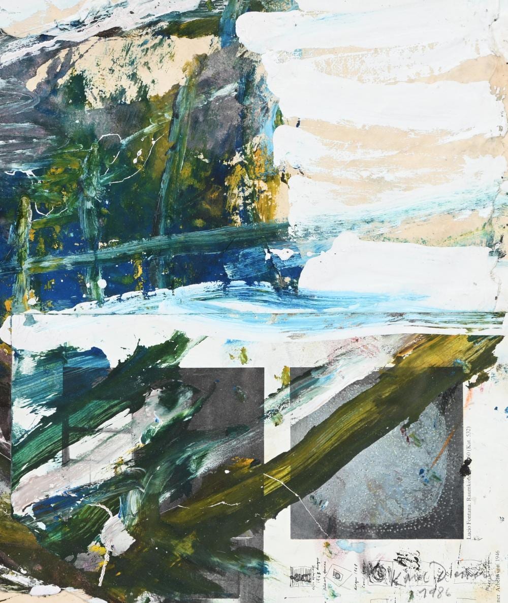 Karel Dierickx comparable auction result: karel dierickx 1940 2014 mixed media on paper alu 12 noir 1986 signed
