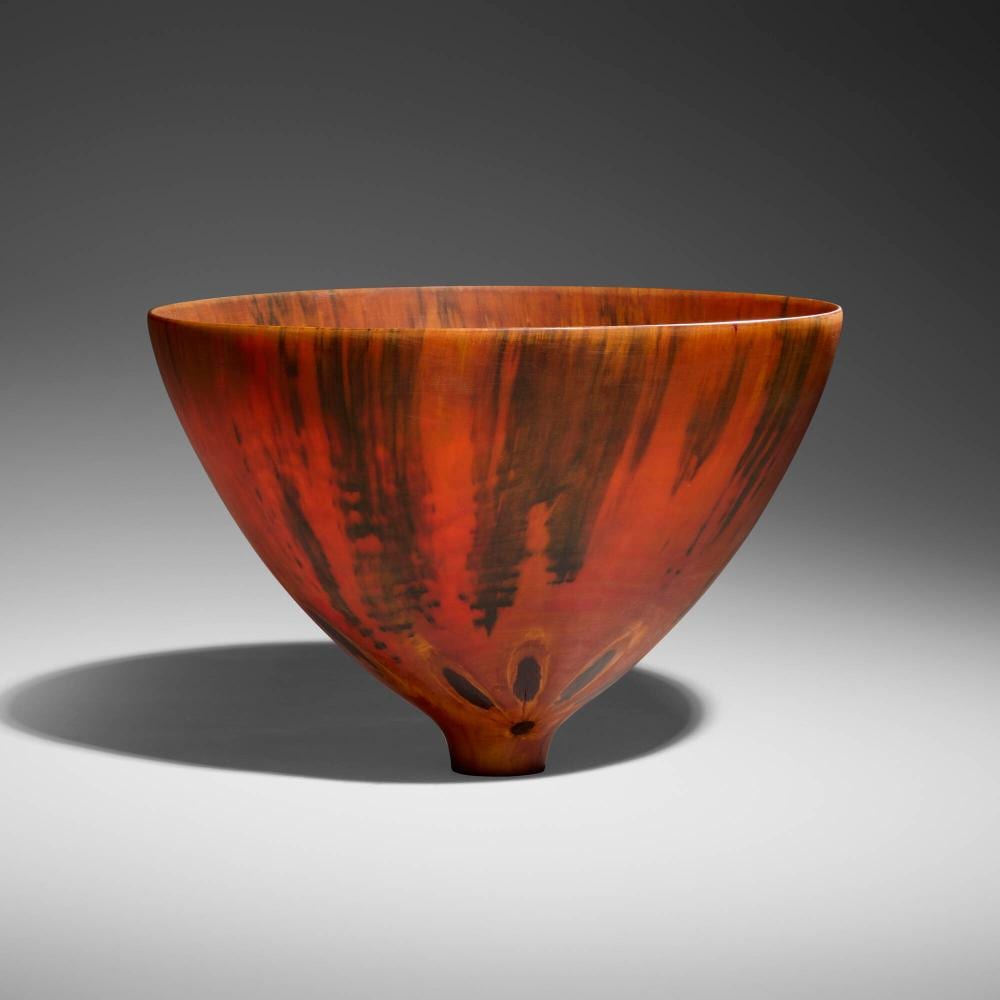 Ron Kent comparable auction result: ron kent large bowl