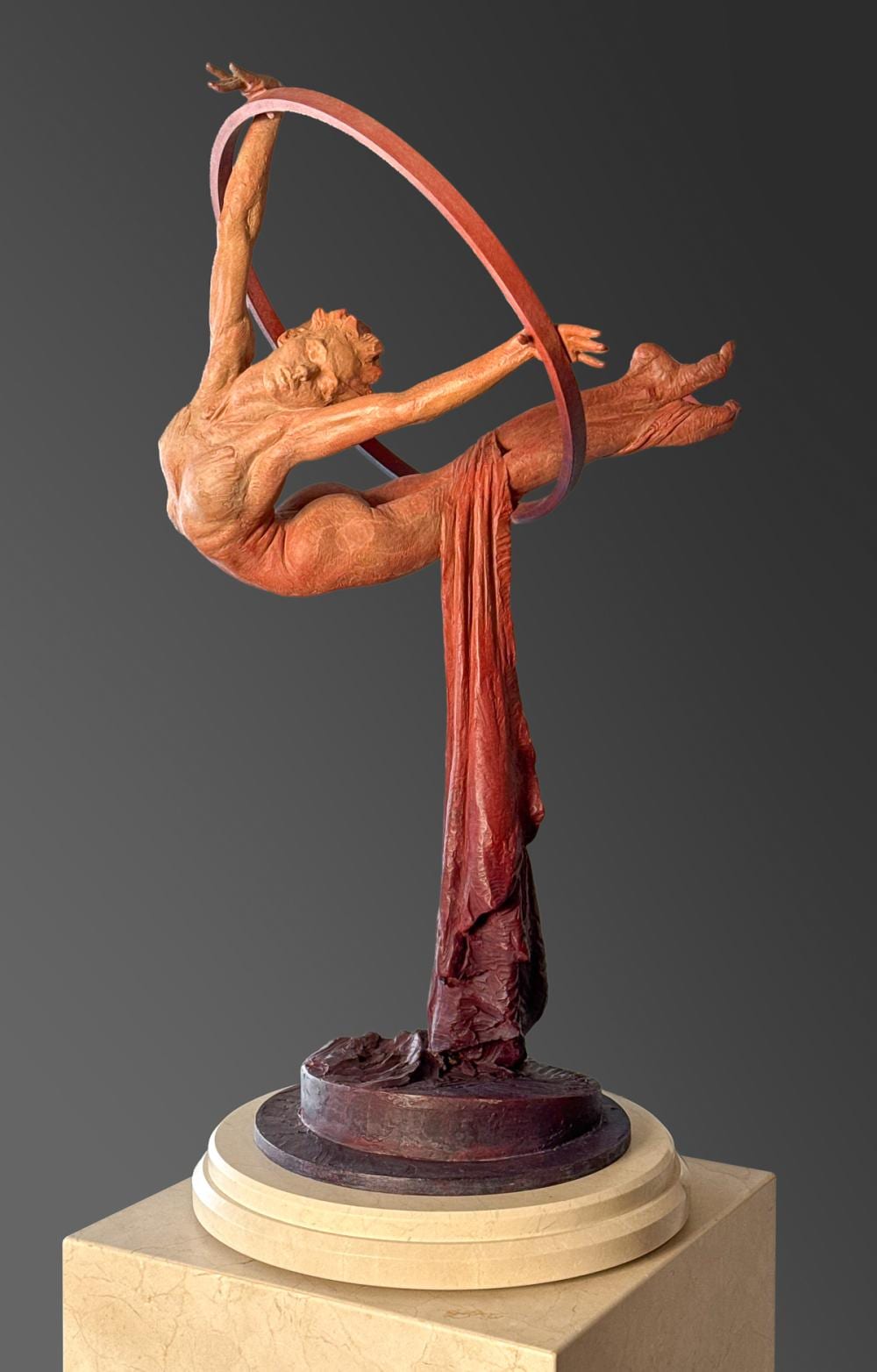 Richard MacDonald, American, Born 1946 sold by J. Garrett Auctioneers, lot 104 — auction record photograph