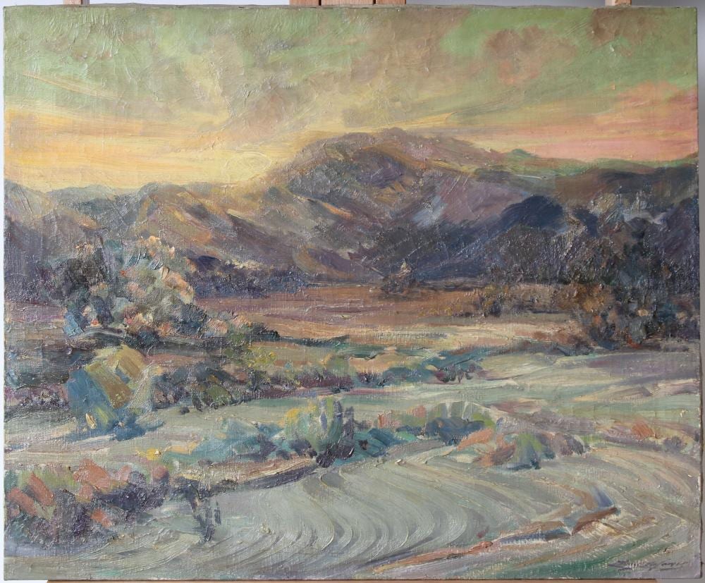 H. Emerson Lewis comparable auction result: emerson lewis 1892 1958 signed palm springs california vintage american desert landscape painting