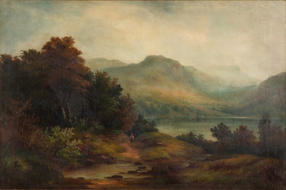 Horatio McCulloch comparable auction result: horatio mcculloch scottish 1805 1867 oil on canvas