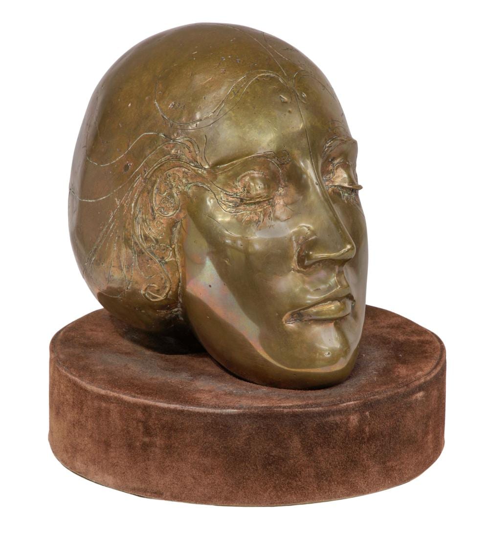 Frank Gallo comparable auction result: frank gallo american 1933 2019 the dreamer bronze sculpture