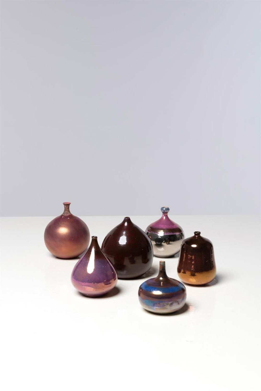 Rogier Vandeweghe comparable auction result: rogier vandeweghe 1923 2020 amphora 20th century perignem 20th century suite of six soliflores