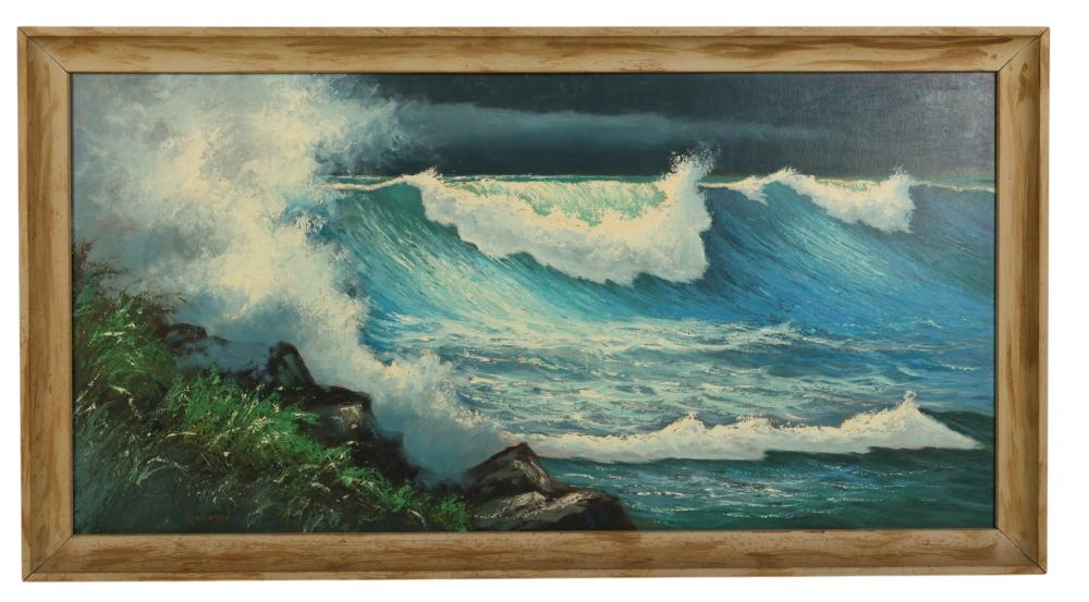Harold Newton comparable auction result: harold newton 1934 1994 fla highwaymen painting