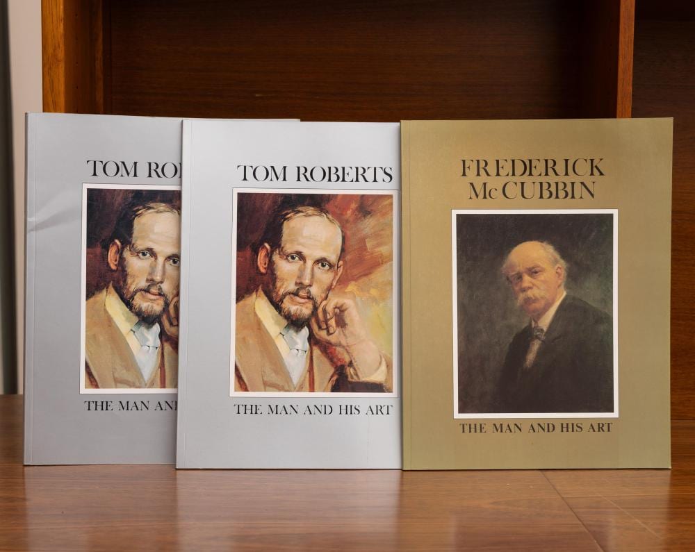 Frederick McCubbin comparable auction result: frederick mccubbin and tom roberts in large format publications heidelberg press