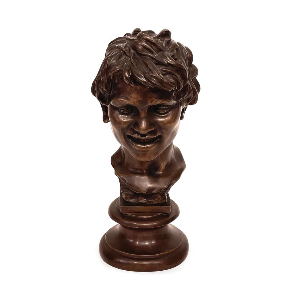Vincenzo Gemito comparable auction result: vincenzo gemito head of a scugnizzo