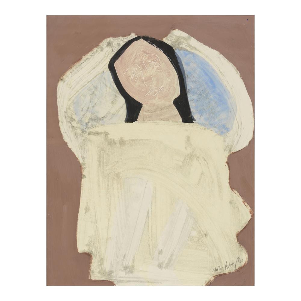 Milton Avery comparable auction result: milton avery 1885 1965 white angel 22 x 17 in 55 9 x 43 2 cm executed in 1950