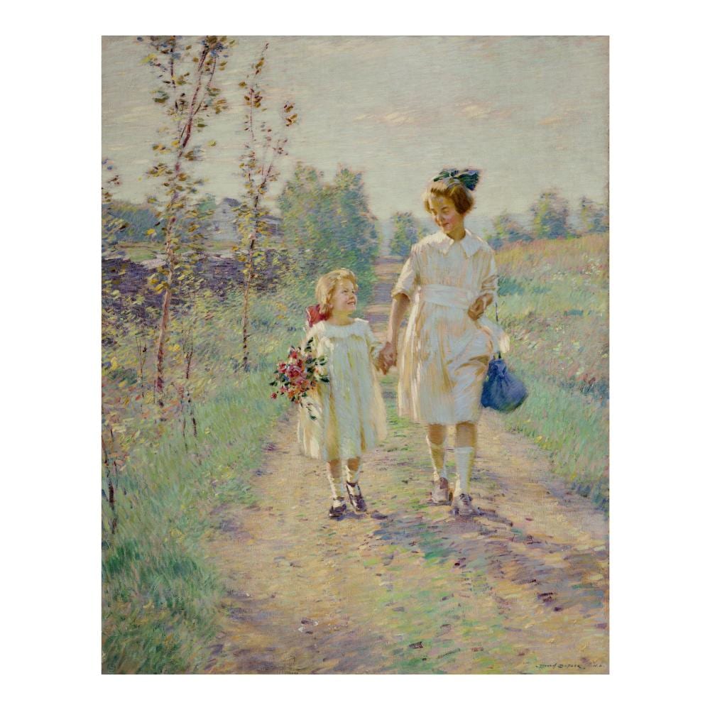 Edward Dufner comparable auction result: edward dufner 1872 1957 grandma s birthday 50 1 2 x 40 in 128 3 x 101 6 cm