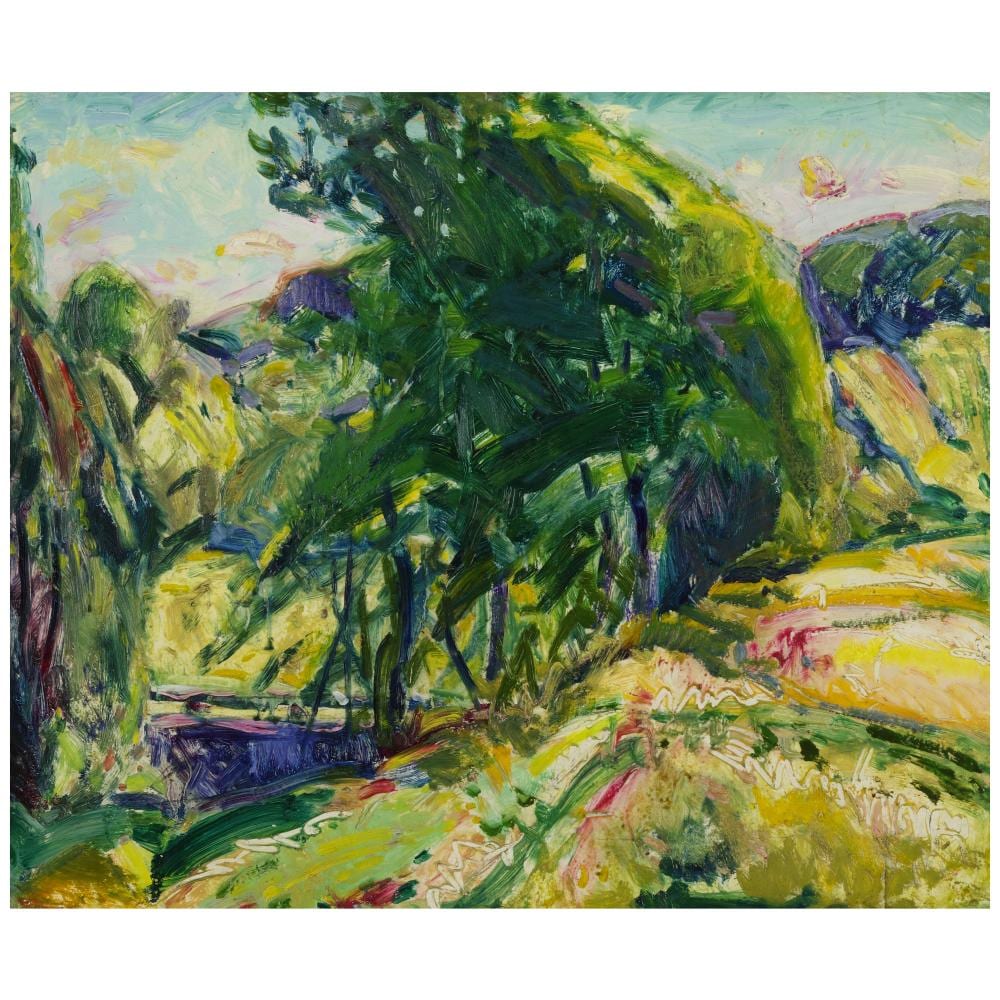 Alfred Henry Maurer comparable auction result: alfred henry maurer 1868 1932 landscape 18 x 21 3 4 in 45 7 x 55 2 cm painted circa 1923