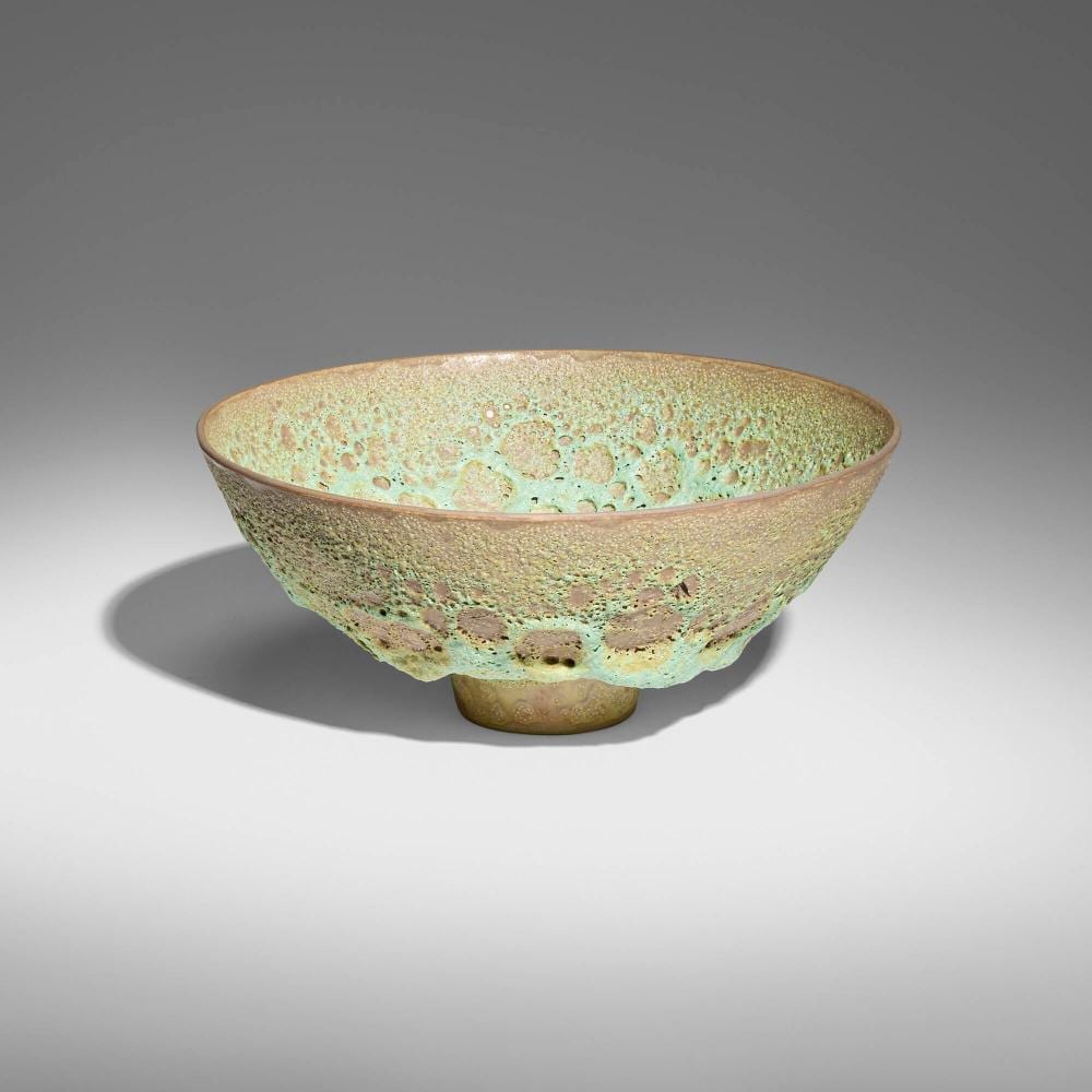 James Lovera comparable auction result: james lovera footed bowl