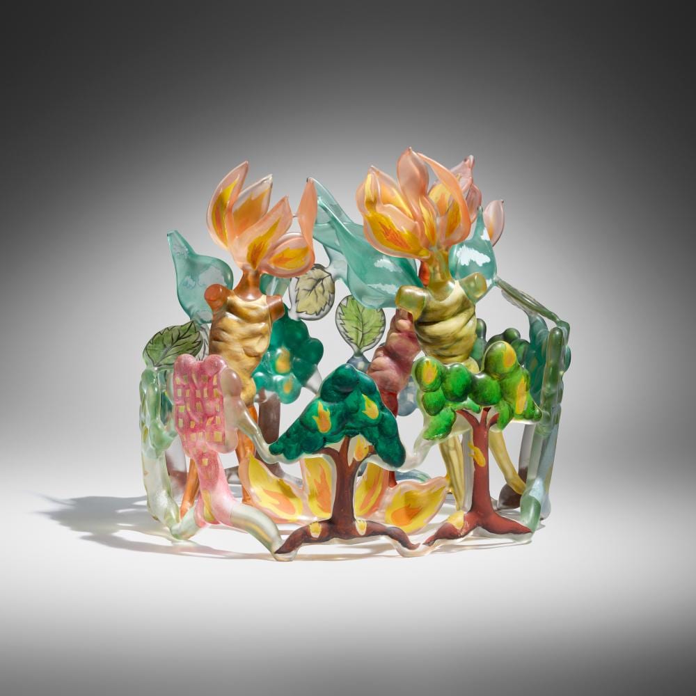 Ginny Ruffner comparable auction result: ginny ruffner beauty landscape vs architecture dance
