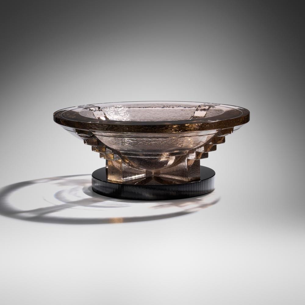 john lewis tourmaline compotier · Rago Arts and Auction Center · 2026-04-23 John (1805) Lewis comparable auction result: john lewis tourmaline compotier