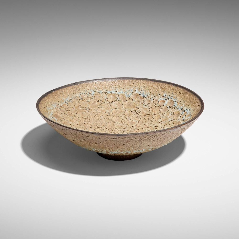 James Lovera comparable auction result: james lovera footed bowl