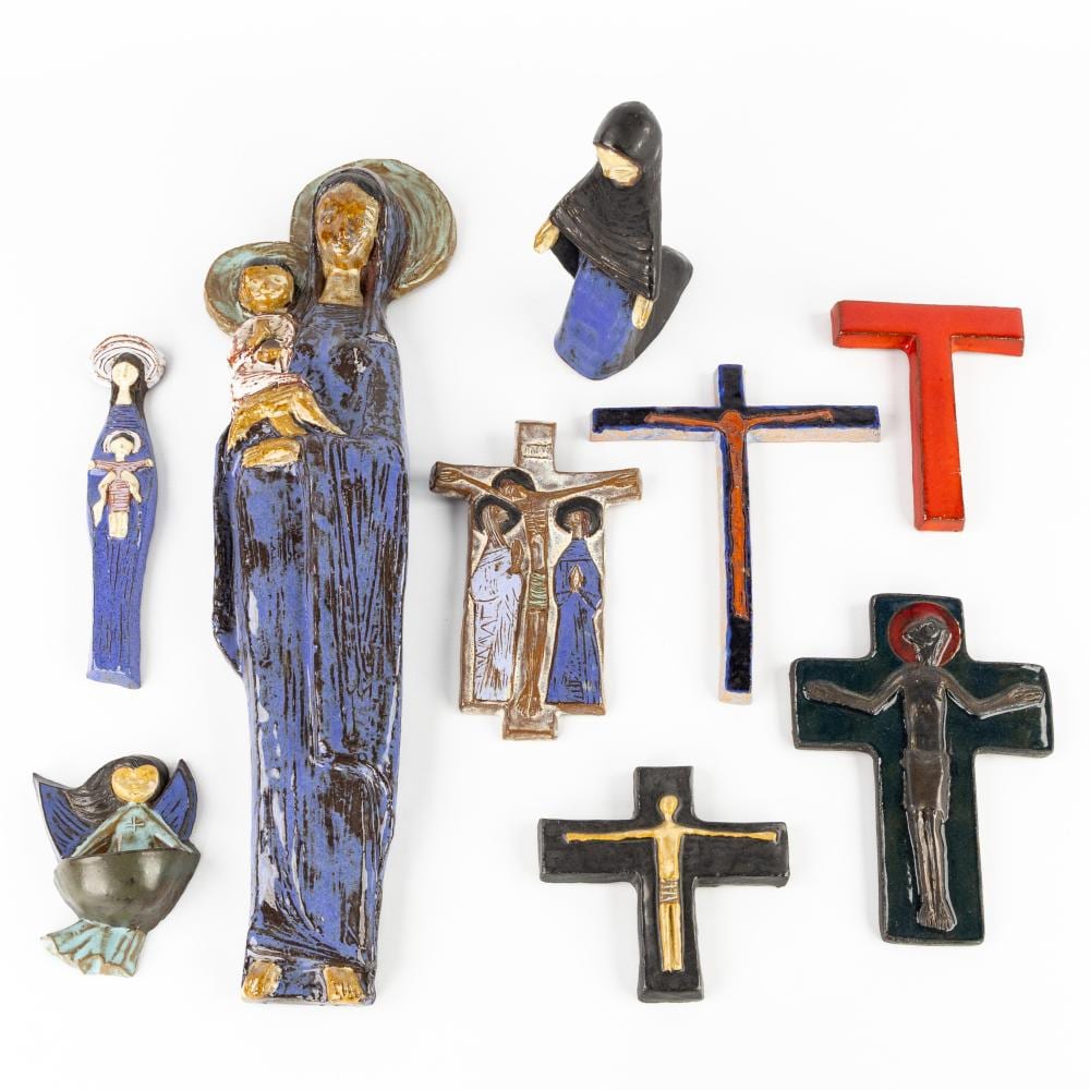 Rogier Vandeweghe comparable auction result: rogier vandeweghe 1923 2020 religious ceramics for amphora