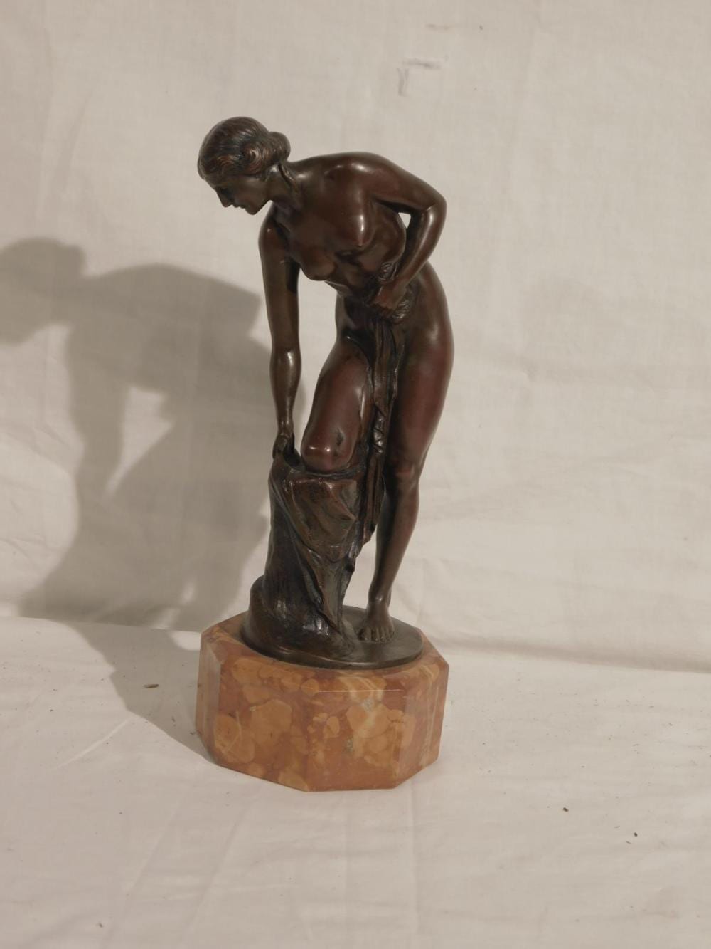 r udolf kaesbach signed bronze nade · Barry S. Slosberg Inc · 2026-04-28 Rafael Durancamps comparable auction result: r udolf kaesbach signed bronze nade