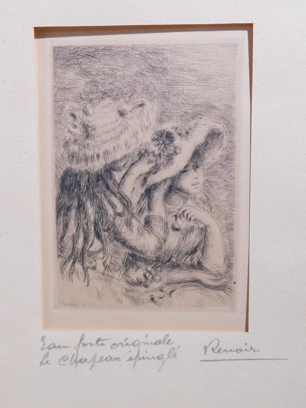 Pierre Jacques Volaire comparable auction result: pierre auguste renoir etching