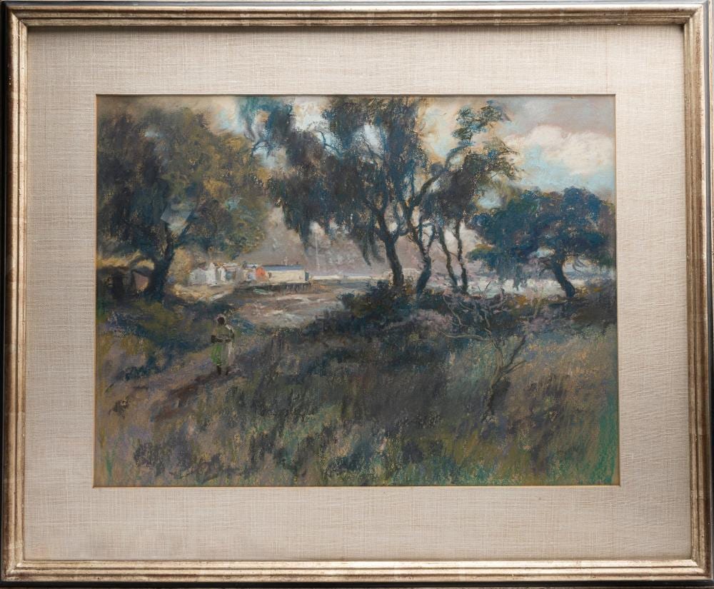 George Hand Wright comparable auction result: george hand wright america 1872 1951 south carolina coastal landscape